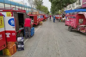 沈阳快递业务持续增长图片
