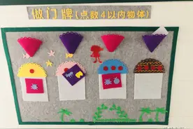 楼梯墙面环创，数学小游戏+环创，创意来袭图片