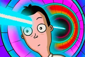 如果被一个时速2.8万公里的铁原子击中头部，对人有影响吗？图片