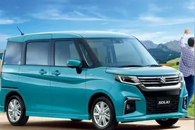 新款铃木北斗星来袭，双侧滑门+1.0T，新MPV造型真帅气图片