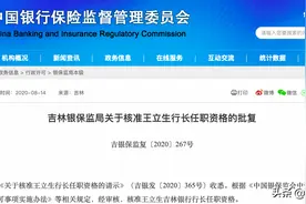 吉林银行迎新行长 拨备覆盖率连续两年“亮红灯”图片