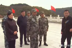 省军区司令员王文清检查调研华亭市国防动员和后备力量 “三项基础”建设情况图片