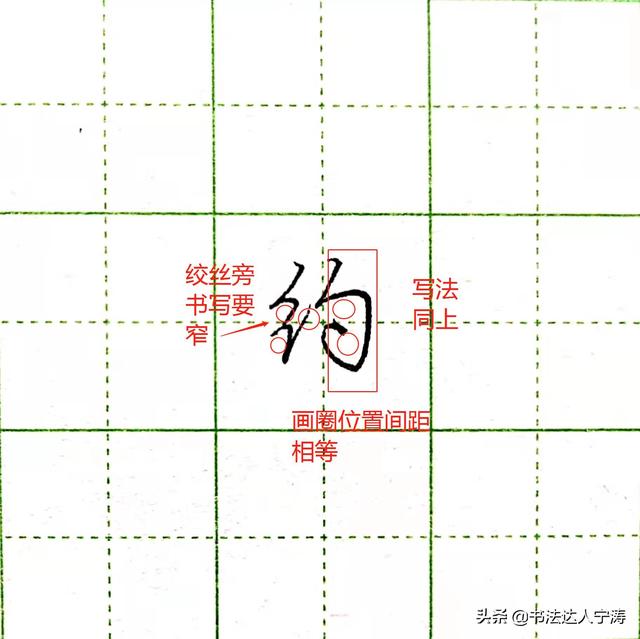 这些行书技法，看着难，写起来却简单！其实“笨”方法才是好方法