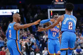 【深篮观察】西北望，射天狼——一文带你了解雷霆队的悄然翻身图片