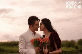 邹市明夫妇拍写真庆祝结婚十周年，冉莹颖身材丰腴，大片画风唯美图片