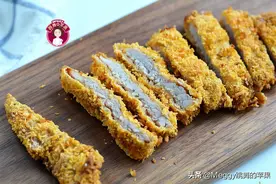 “空气炸”脆皮猪排，12分钟搞定不用油，外皮金黄酥脆，肉嫩入味图片