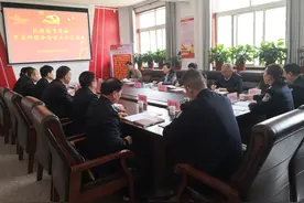 陕西省司法厅第五督察指导组到未管所检查督导队伍教育整顿工作图片