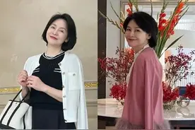 精致的50、60岁女人，秋天一定要有“羊绒开衫”！散发细腻女人味图片
