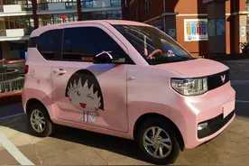 3万提的宏光MINIEV，花2千元改装，上路回头率不输豪车图片