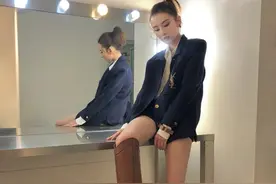 宋祖儿，长直美腿图片