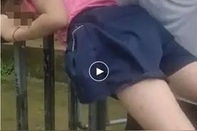 环卫工救7岁女孩被吐槽“手放的不是地方”，当事人：有点后悔，我50岁的人无所谓，请别伤害小女孩图片