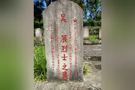 2011年，83岁老人来到红军烈士墓前洒泪：爸，我是你儿子啊图片