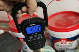 蓝堡国际公寓装修材料真假检验记录图片