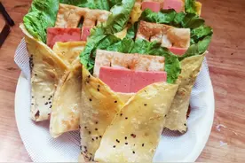粗粮细做的煎饼果子，做法简单，还超级划算图片