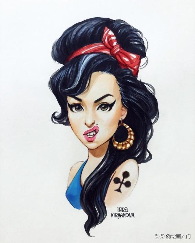 卡通化的偶像们太可爱了