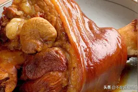 高压锅酱肘子图片