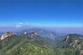 秋天看最美的色彩，大美临沂沂蒙山，龟蒙云蒙享寿不同图片