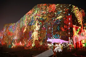 昨晚刷爆朋友圈的川美灯光秀 高清美图在这里图片