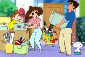 《蜡笔小新》：最自由的五岁小孩，看他五彩斑斓的童年生活图片