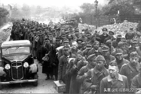 苏联红军枪口下的德军战俘图片