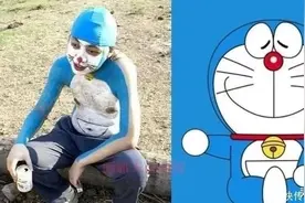大型cosplay“翻车”现场，哆啦A梦一言难尽，这个路飞我拒绝接受图片