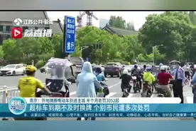 半个月处罚3052起！外地牌照电动车别进南京主城图片