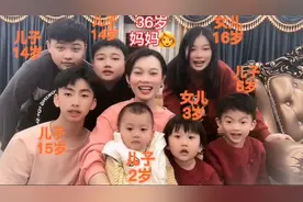 爸爸智商140，妈妈不想浪费，生了7个娃，孩子真能智商高？图片