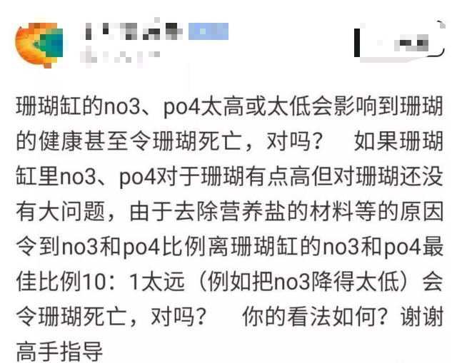 饲养珊瑚鱼缸需要注意CNP的比例吗？