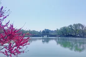 落日弥漫的橘 天边透亮的星图片