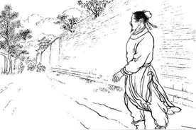 民间故事：书生遇老虎受难，梦里老虎来求助：只有你能救我图片