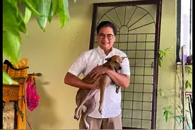 被收养的流浪狗，半夜里被骂也要叫醒主人，没想到竟救了一家人图片