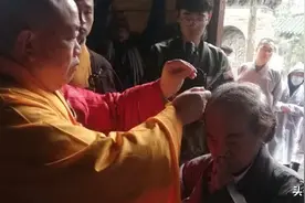 蔡志忠少林寺出家，你曾翻烂他的漫画书图片
