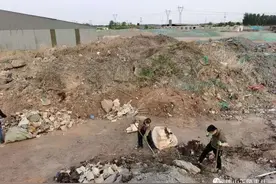 随意倾倒污泥污染环境！丰南一工厂被查处！图片
