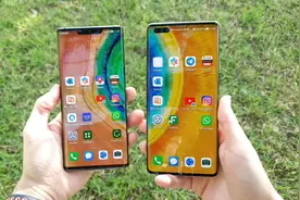 华为Mate30Pro和华为Mate40Pro真机对比图片