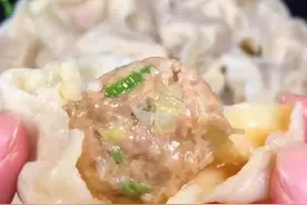 猪肉大葱馅饺子原来要在这个节点，加3次葱姜水，难怪以前有腥味图片