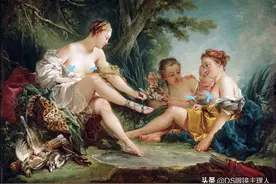 法国画家弗朗索瓦·布歇Boucher作品之狩猎归来的戴安娜图片