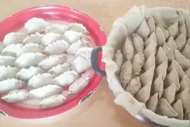羊血可以做美食？来看看这家人的羊血饺子是怎么做的吧 一个字香