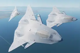 五架美军FAXX六代机，遭遇2艘国产7万吨航母，结局如何？作战模拟视频封面