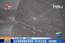 高安：“阳光保险”附赠的玻璃险 赔付时却发现是“假玻璃险”？图片