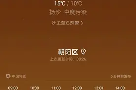 北京：除了雾霾，我们还有沙尘暴图片