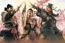 关羽拎着大刀闯江湖图片