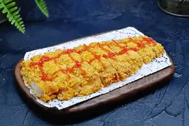 不放一滴油的炸鱼排，酥脆鲜嫩多汁还下饭，我家孩子好喜欢吃图片