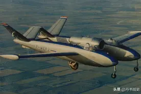 两架滑翔机组合成一架喷气机，法国Fouga CM.88双子座试验机图片