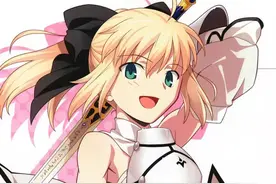 动漫美图分享（saber）图片