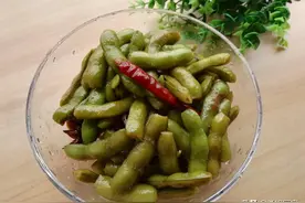 毛豆怎么煮才入味？大厨教你做五香毛豆，香辣入味还不发黄图片