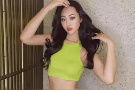 来自山东的小姐姐，拥有模特身高，还特别爱健身图片