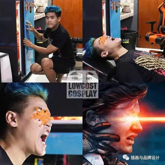泰国小胖硬核COS各种造型，疯狂吸粉454万，瘦了可以出道了