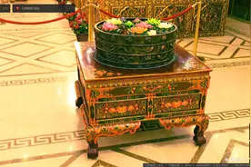 发现木结构｜西藏自治区扎西曲塔大酒店装饰画图片
