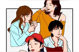这些女孩变“坏了”（漫画）图片