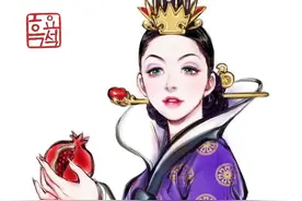 韩国插画师笔下的迪士尼反派，颜值比公主还美，王子都看着迷了图片